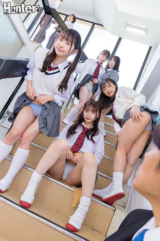 確変モテ期突入！2週間の教育実習でモテすぎたボクは教え子たちと学校中でこっそりエッチしまくり！ボクの精子を巡って赤ちゃん作り競争勃発！ サンプル画像 2