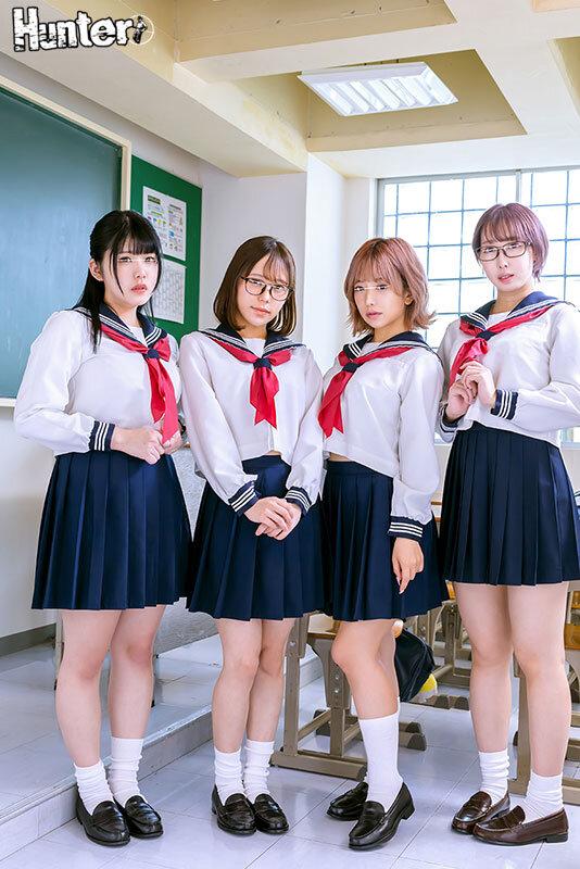逆セーラー反逆同盟 校内で暴走する勃起チ○ポに反旗を翻し、セクハラ男子生徒を成敗ファック！ サンプル画像 6