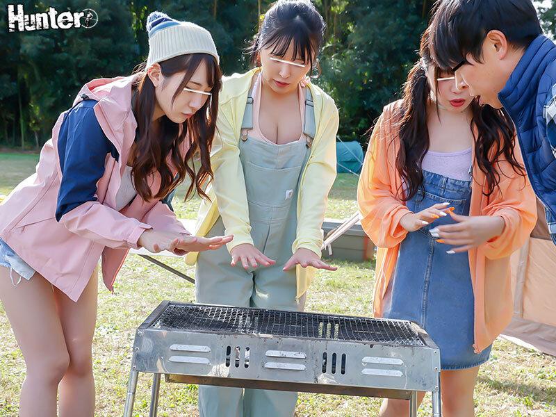 山奥のキャンプ場で乱交・乱交・大乱交！初心者キャンパー女子たちの手伝いをすることになったボク。奇跡的にこっそりエッチな展開！と思いきや更に サンプル画像 4
