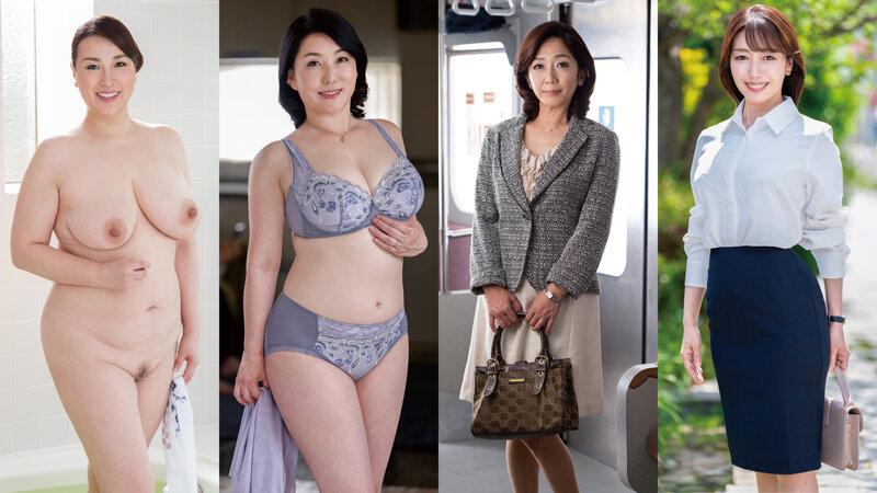 奇跡！！！52才熟女 逸材コレクション 40人8時間 サンプル画像 3