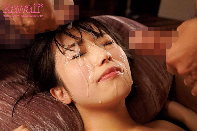 ひたすら美少女の顔射159連発 kawaii*史上最高射精数！顔射ソムリエ厳選！初心で可愛い顔をぐっちょぐちょに汚し放題 サンプル画像 11