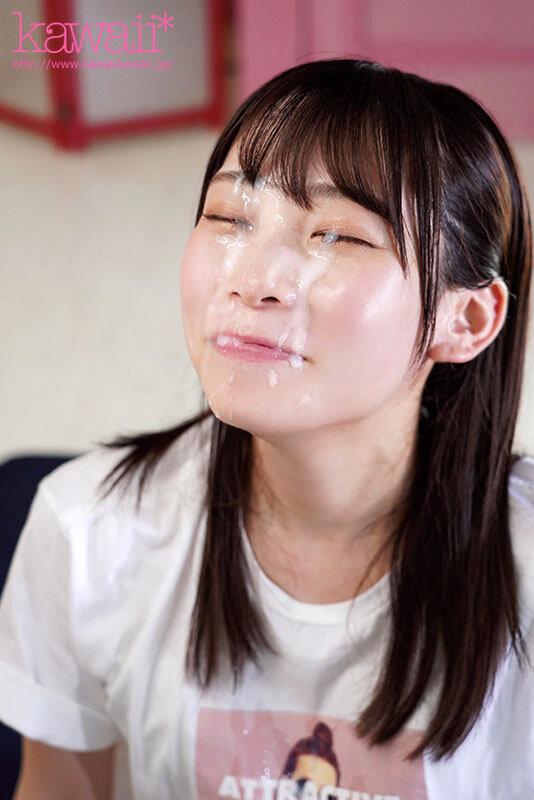 ひたすら美少女の顔射159連発 kawaii*史上最高射精数！顔射ソムリエ厳選！初心で可愛い顔をぐっちょぐちょに汚し放題 サンプル画像 3
