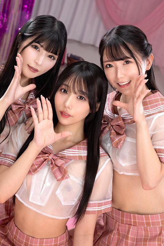「たっくさんシコシコしてね？」鼓膜を震わせて理性バカにするASMRぐちょチュパJ系リフレ 尾崎えりか 胡桃さくら 宮西ひかる サンプル画像 2