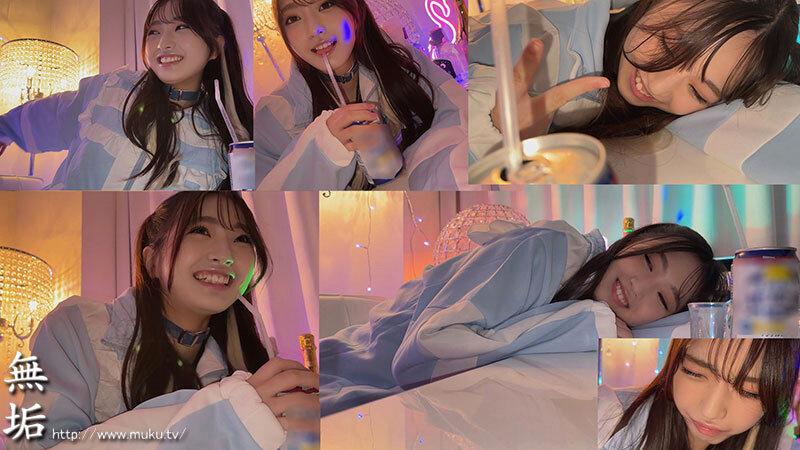 BARで出会った仕事終わりのコンカフェ嬢と ベロ酔い店内3P・ホテルお持ち帰りイキ過ぎ乱交SEX 永野鈴 サンプル画像 2