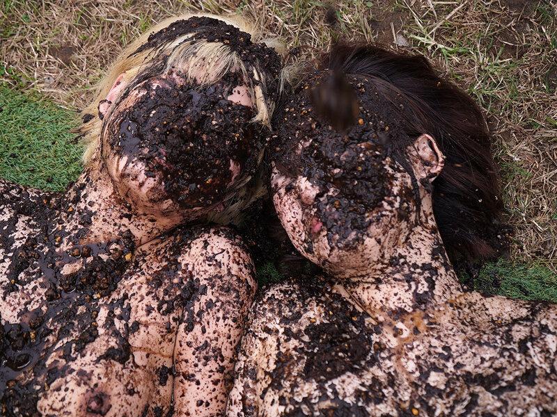 2人のケツ穴奴●が繰り広げる異次元レベルのぶっ壊れアナルWクソマゾ野外調教 音琴るい/安堂はるの サンプル画像 10