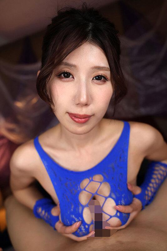 【VR】メスの匂いが漂う距離感で、舌先と爆乳を見せつけられるエロ濃度の高いオナサポ 谷あづさ サンプル画像 14
