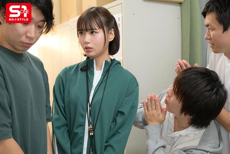 優しい女子マネージャーに性処理をお願いするとぶっかけSEXで抜きサポートしてくれるから今日も僕らは可愛い目と鼻と口に大量顔射して部活頑張るぞ！ 兒玉七海 サンプル画像 4