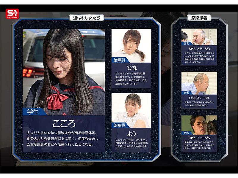 私のおま●こで世界を救う！ 私の膣汁は精子ウィルスの発作でSEX狂いおじさんを完治する特効薬と国から認定されたので撲滅するため日々濃厚SEX治療に励んでます。 浅野こころ サンプル画像 4