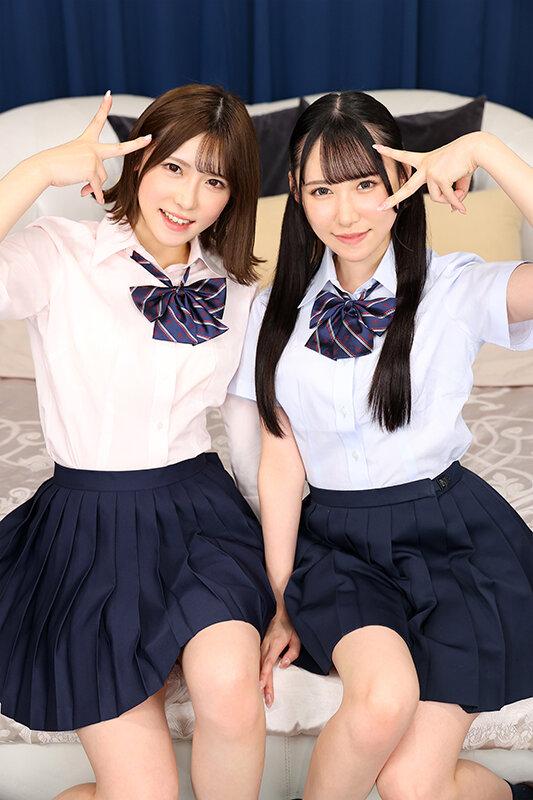 【VR】【8K VR】チアJ系生ハメ中出し何度もチ○ポで教育的わからせセックス！ 皆瀬あかり・ゆめ莉りか サンプル画像 7