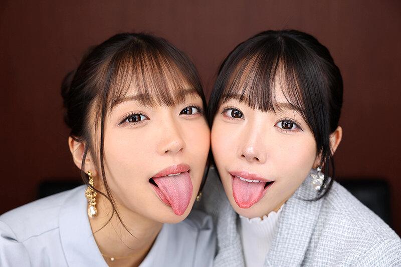 【VR】【8K VR】美人秘書 上から見下ろされゼロ距離で見つめられながらハメられた僕 えりか・ひまり サンプル画像 3